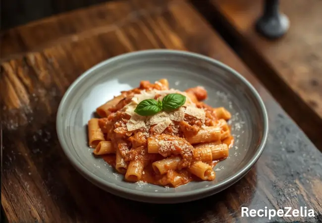 Spicy Italia Vodka Rigatoni