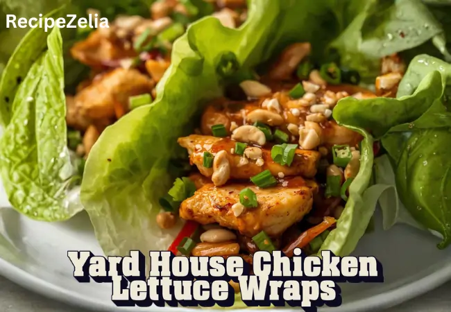 Yard House Chicken Lettuce Wraps