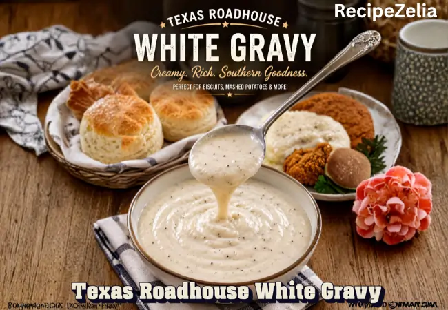 Homemade Texas Roadhouse White Gravy